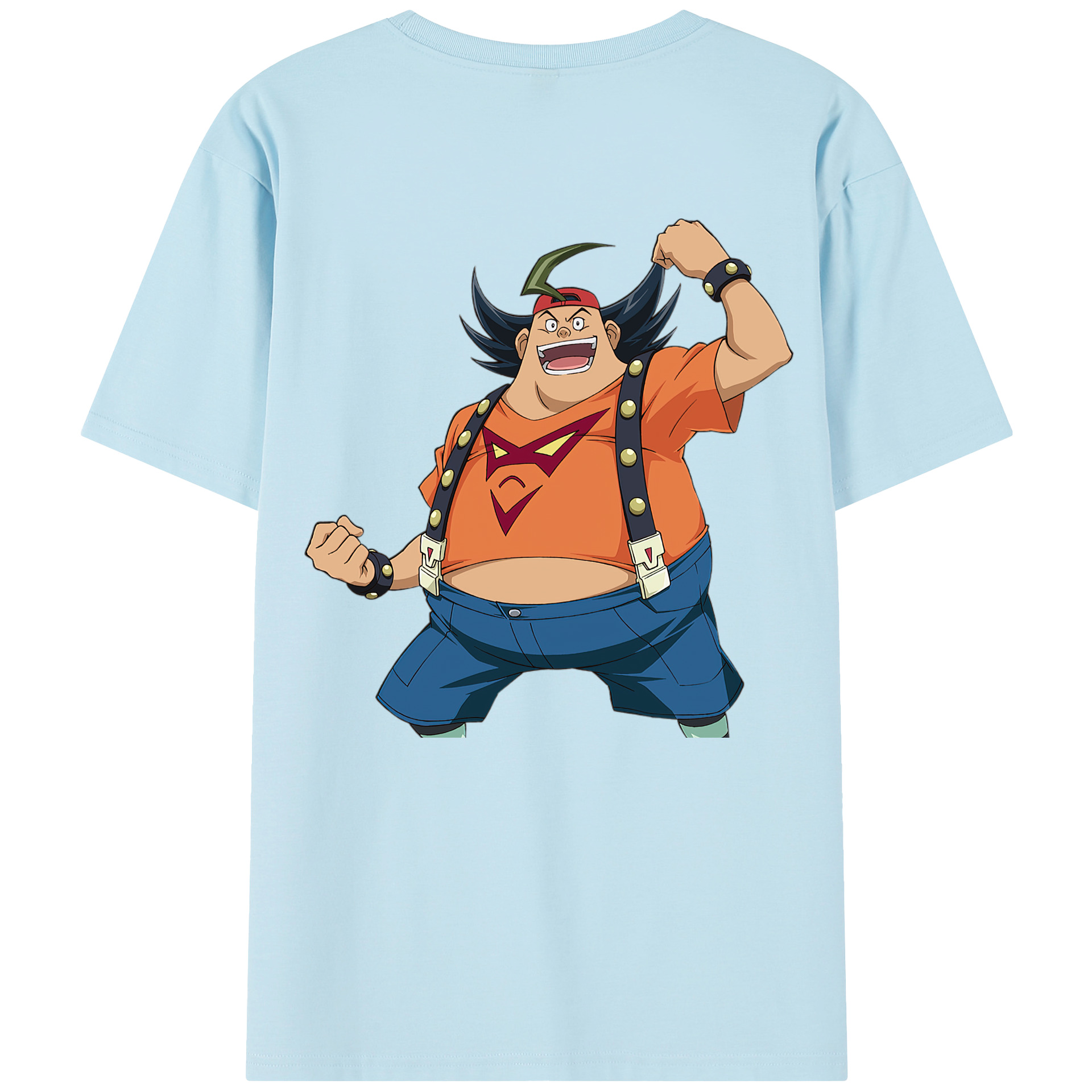 （画像用） 遊☆戯☆王 Yu-Gi-Oh! 綿100％半袖Tシャツ（背面プリント）